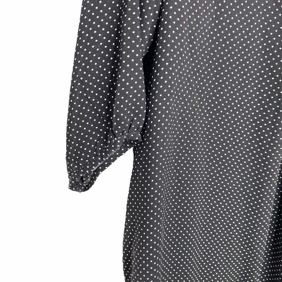 H&M Mini Dot Chiffon lined Shift dress 14 - Picture 3 of 7